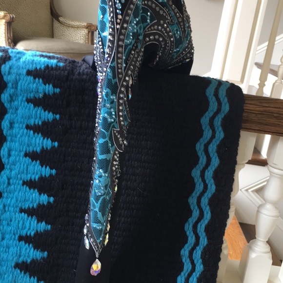 Western Horse show clothes Hsmp shirt w/pad - Picture 7 of 8